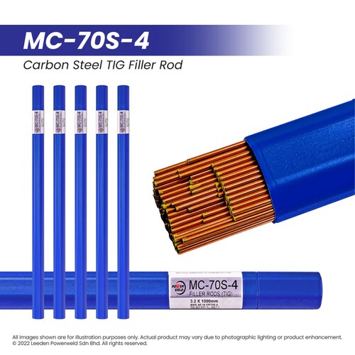POWERWELD MC-70S-4 TIG ROD